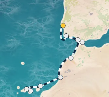 9 Night Lisbon to Las Palmas cruise