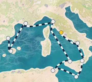 10 Night Rome to Barcelona cruise