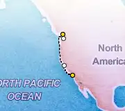 7 Night Vancouver to Los Angeles cruise