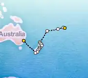 27 Night Papeete to Sydney cruise