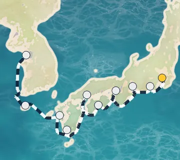 9 Night Tokyo to Seoul cruise