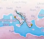 14 Night Athens to Rome cruise