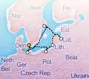7 Night Copenhagen to Copenhagen cruise