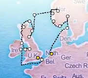 21 Night Amsterdam to Greenwich cruise