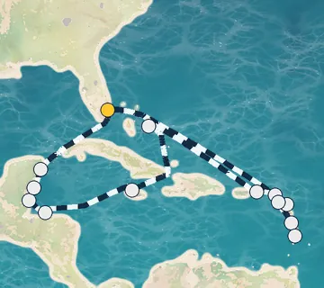 21 Night Ft. Lauderdale to Ft. Lauderdale cruise