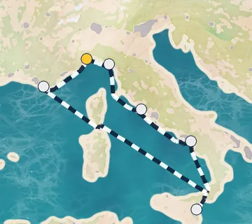 7 Night Savona to Savona cruise