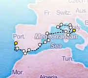 18 Night Lisbon to Rome cruise