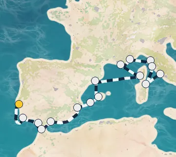18 Night Lisbon to Rome cruise