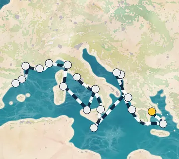 18 Night Athens to Barcelona cruise