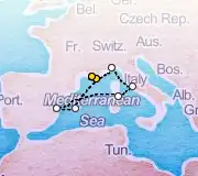 7 Night Toulon to Marseille cruise