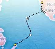 26 Night Auckland to Vancouver cruise