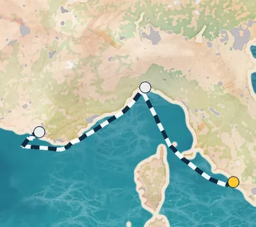 2 Night Rome to Marseille cruise