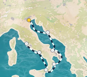 7 Night Venice to Rome cruise