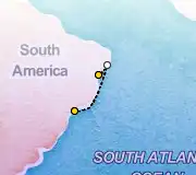 4 Night Salvador to Sao Paolo cruise