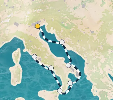 7 Night Venice to Rome cruise