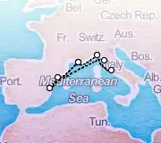 7 Night Marseille to Marseille cruise