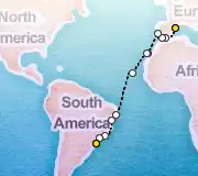 22 Night Barcelona to Itajai cruise