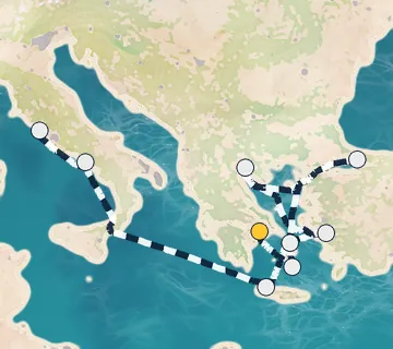 14 Night Athens to Rome cruise
