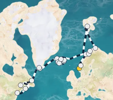 28 Night Bergen to New York cruise
