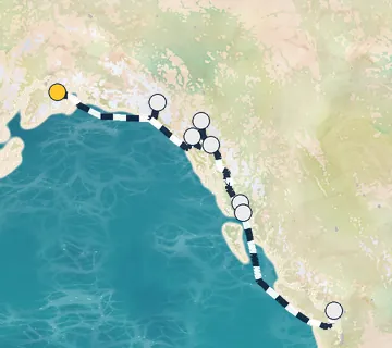 7 Night Whittier to Vancouver cruise