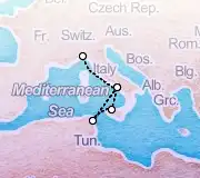 5 Night Naples to Genoa cruise