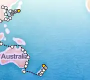 78 Night Tokyo to Auckland cruise