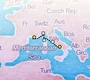 4 Night Naples to Marseille cruise