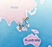 13 Night Taipei to Singapore cruise