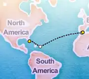 13 Night Malaga to Miami cruise