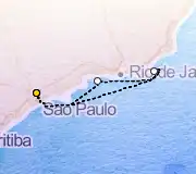 4 Night Sao Paolo to Sao Paolo cruise