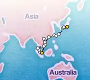 31 Night Singapore to Tokyo cruise
