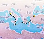 10 Night Istanbul to Rome cruise