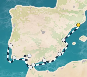9 Night Barcelona to Lisbon cruise