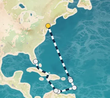 12 Night New York to Fort Lauderdale cruise