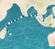 25 Night Bali to Mauritius cruise