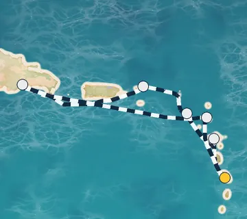 7 Night Fort-de-France to Fort-de-France cruise