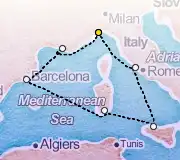 7 Night Savona to Savona cruise