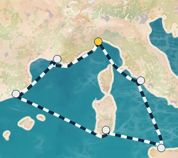 7 Night Savona to Savona cruise