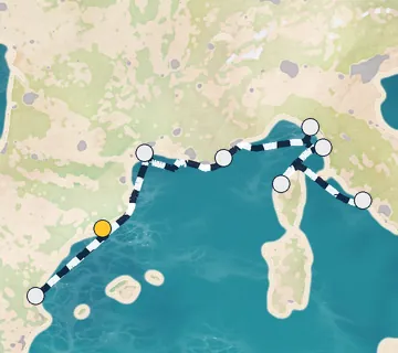 7 Night Barcelona to Rome cruise