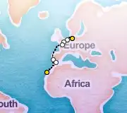 10 Night Hamburg to Las Palmas cruise