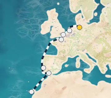 10 Night Hamburg to Las Palmas cruise