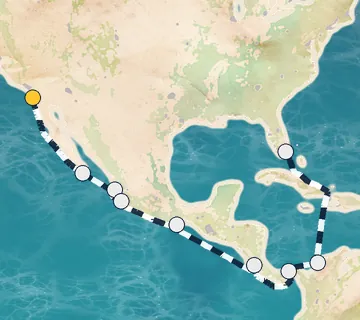 15 Night San Diego to Miami cruise