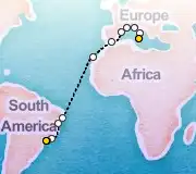 22 Night Palermo to Sao Paolo cruise