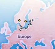 9 Night Oslo to Stockholm cruise