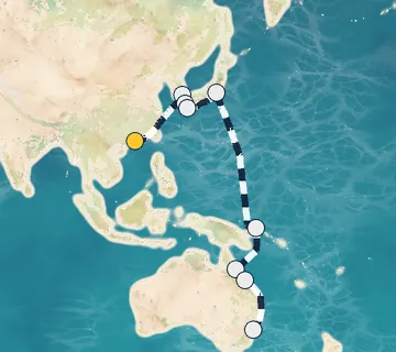 24 Night Hong Kong to Sydney, Australia cruise
