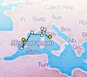 7 Night Barcelona to Rome cruise