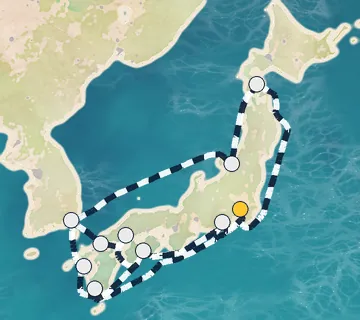 19 Night Tokyo to Tokyo cruise