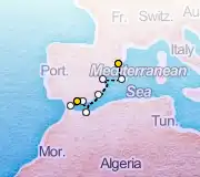 7 Night Barcelona to Malaga cruise