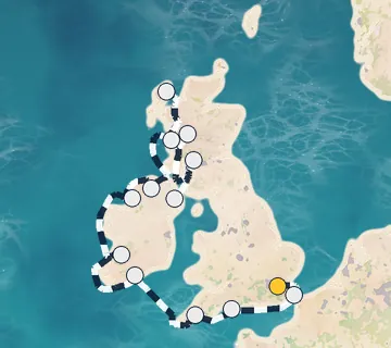 14 Night Tilbury to Belfast cruise