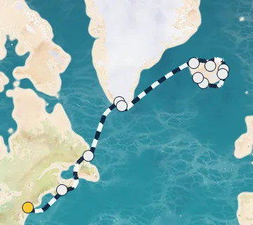 14 Night New York to Reykjavik cruise